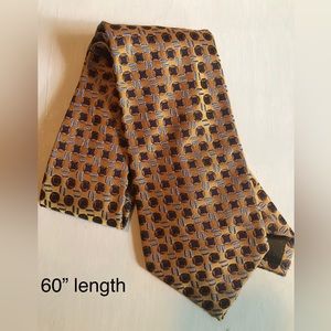 Men’ Italian silk tie by Zarrano